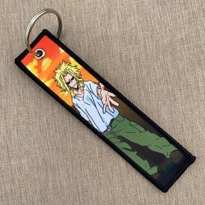 NEW My Hero Academia Deflated All Might Jet Tag Keychain